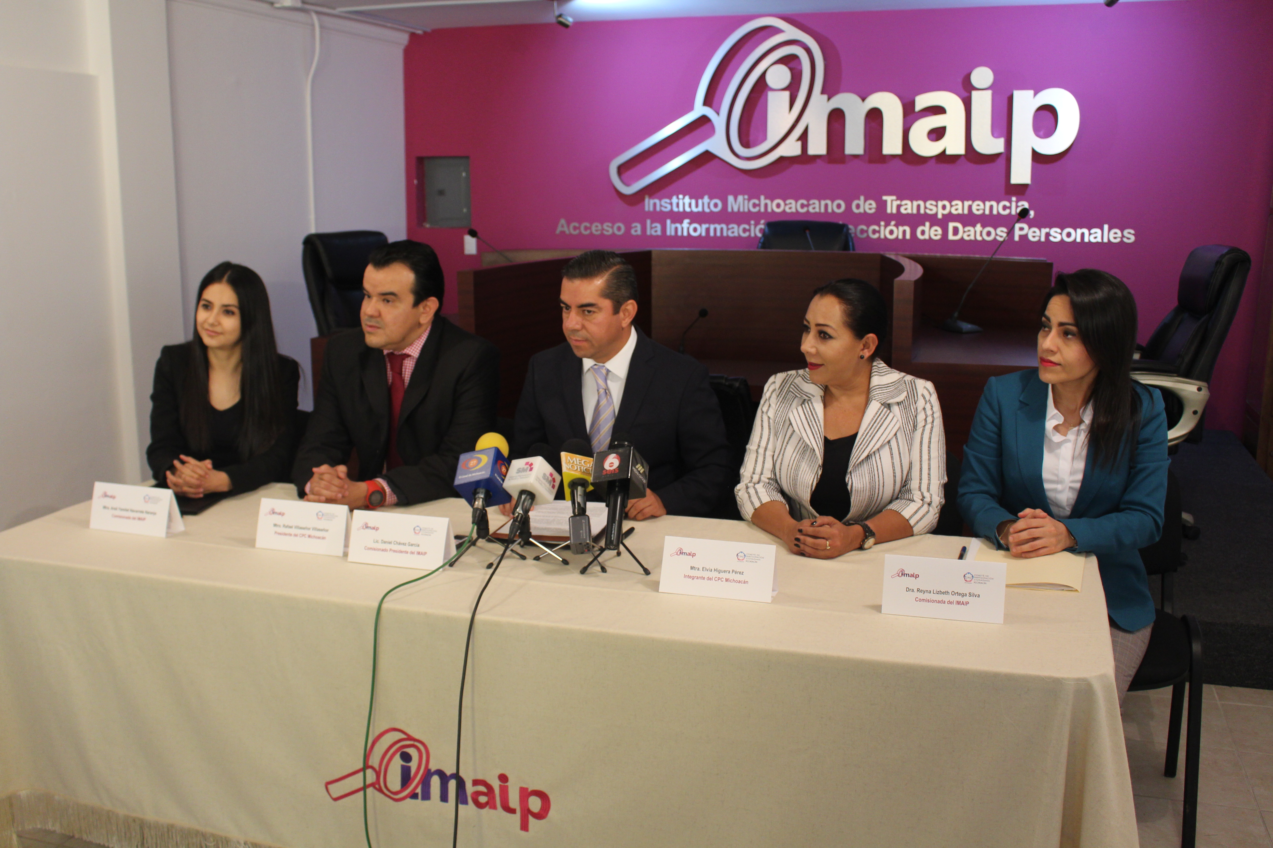 Firman convenio de colaboración IMAIP y el Comité de Participación Ciudadana del Sistema Estatal Anticorrupción
